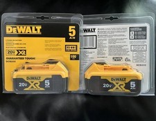 2 Pack DCB205 20V Max XR 5.0Ah Lithium-Ion Battery New DCB205-2 Sealed Battery picture