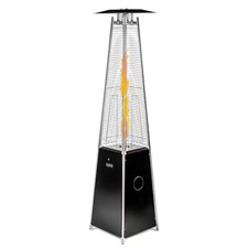 40,000 BTU Propane Patio Heater, Pyramid 88'' Tall Standing Outdoor Gas Heater w picture