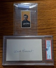 1909–1911 T206 Fred Parent Tobacco Card Piedmont Chicago White Sox Vintage picture