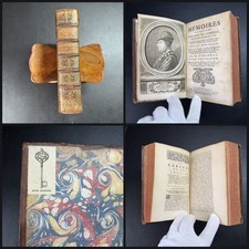 1713 Philippe de Commines Memoirs Louis XI Portrait Faure Bookplate Vol 3 Only picture