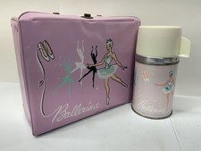 INTAGE BALLERINA LUNCHBOX AND THERMOS picture
