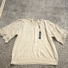 Elie Tahari Oatmeal Colored With Detailed Sleeves picture