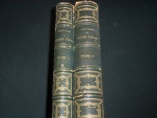 1865-1866 HISTOIRE DE JESUS CESAR VOLUME 1 & 2 - NAPOLEON - NICE MAPS - Z 163 picture