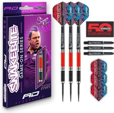RED DRAGON Game On 20g Steeltip Darts Set w/ Flights & Shafts picture
