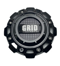 #Grid Off-Road Gloss Black Wheel Center Cap GD-8-CAP C8046L213 picture