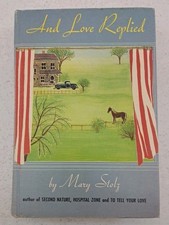 VTG 1958 Hardcover-And Love Replied by Mary Stolz-Chicago to New York picture