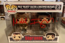 Funko Pop Sopranos: Paulie & Christopher 2pk Michael Imperioli Signed Beckett picture