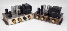 PAIR Bell 2122 Hi-Fi 6v6 Mono Block Tube Amplifiers Beautiful Working Condition picture
