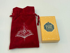 SEALED NEW Illumicrate Guess the Character Card Game w Velvet Pouch Holder picture