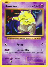 Drowzee - 49/108 - Common (Near Mint) XY Evolutions - Psychic Pokémon picture