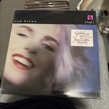 Sam Brown “Stop” LP/A&M Records SP-5159 (EX) 1988 Pop Rock picture