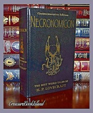 Necronomicon by H.P. Lovecraft Commemorative New Deluxe Leather Bound Hardcover picture