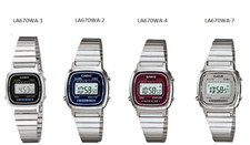 Casio Women's LA670WA Series Watch LA670WA-1, LA670WA-2, LA670WA-4 & LA670WA-7 picture
