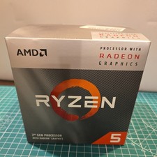AMD Ryzen 5 3400G 3.7GHz Quad-Core Desktop Processor - New-Factory Sealed - picture