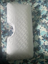 Malouf Shoulder Zoned Dough + Lavender King Pillow Tencel Lyocell White picture