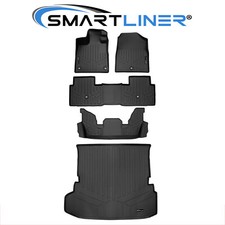 SMARTLINER Custom Fit Floor Mats 3 Row Cargo Liner TPE 2023-2025 Honda Pilot picture