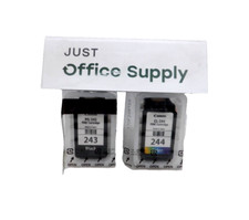 Genuine OEM Canon PG-243 Black & CL-244 Color Ink Bulk Packaging  picture
