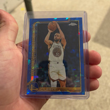 Topps 2024-25 Topps Chrome Sapphire Stephen Curry Blue Parallel #14 🧼 picture