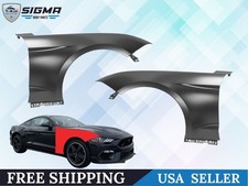 For 2018-2023 Ford Mustang Front Left & Right Side Aluminium Fender Panel Pair picture