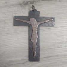 CRUCIFIX CROSS POINCON JEAN DESPRES ART DECO picture