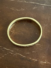 Vintage 12K  1/20 Gold Filled Hinged Bangle 7