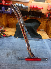 Genuine Harley-Davidson One Piece Sissy Bar Upright for King & Queen Retro Seat picture