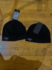 2x Arc'teryx Rho Toque Beanie Skull Cap Running hat Wool - S/M | 100% AUTHENTIC picture