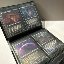 Baldur’s Gate MTG Commander Legends COMPLETE SET Foil-Etched + Binder 82/82 picture