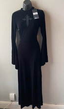 KILLSTAR Serenade of Shadows Maxi Dress in Black Size S New with Tags picture