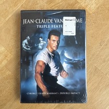 Van Damme: Triple Feature Cyborg, Death Warrant, Double Impact (3-DVD Set, 2012) picture