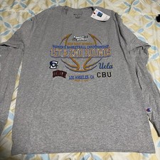 Champion March Madness NCAA Women’s Basketball 1st & 2nd Rounds Gray LS Shirt M picture