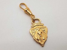 Gucci Knight Crest Goldtone Metal Clip Charm Do0826oxde picture