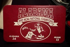 1992 Alabama National Championship Collectible Knife - Limited Production (Rare) picture