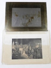 Antique The Marriage Of Pocahontas Etching Plate picture