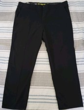 Lee Extreme Comfort Pants Mens 50x32 Black Stretch Straight Fit Chino Khaki NWT picture