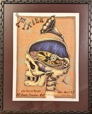 PIXIES EMEK UC DAVIS 2004 CONCERT POSTER SILKSCREEN ORIGINAL SIGNED / FRAMED picture