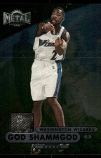 1997-98 Metal Universe God Shammgod Rookie RC #49 Washington Wizards picture