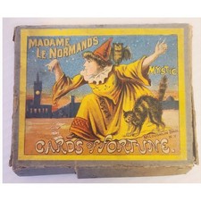 Antique 1850's Madame Le Normand's Mystic Cards Of Fortune McLoughlin Bros NY picture