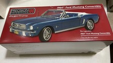 Ertl Precision 100 Collection 1:18 Blue 1964 1/2 Ford Mustang Convertible RARE picture