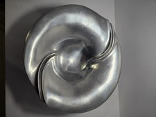 SWID POWELL ROBERT LEE MORRIS Cast Aluminum Bowl. Magnolia Swirl Large 11.25” picture