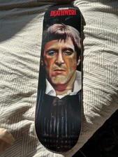 Al Pacino Scarface Jake Hayes Deathwish Skateboard Deck (NEW) picture