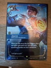 Riot Games Jayce Brilliant Inventor VEN #068a/166 Alt Art Foil (EN) picture