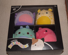 Squishmallows  Set of 4 Multicolor SQCR05123 ORIGINAL OWNER BRAND NEW SEALED picture
