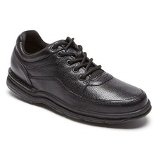 NEW Rockport World Tour Classic Walking Shoes-Black Size 8.5 M K71185 picture