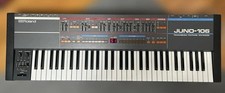 Roland JUNO-106 61-Keys 6 Voice Programmable Polyphonic Synthesizer Used Tested picture
