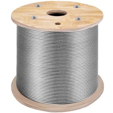 Uimoso T316 1000ft Stainless Steel Cable 3/16