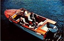 Vintage Postcard Greavette Boats Limited Gravenhurst Ontario Cadet 20 picture