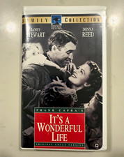 Vintage It’s a Wonderful Life VHS Republic Pictures w/ Inserts & Photo Card picture