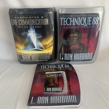 Scientology Hubbard Postulates & Live Communication Audit Technique 88 Workbook picture
