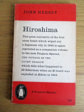 HIROSHIMA  John Hersey PENGUIN Special WW2 Atomic Nuclear ATOM Bomb 1958 reprint picture